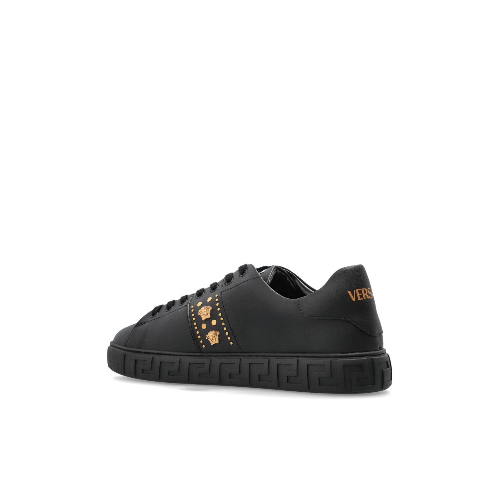 Versace VERSACE Black Sneakers New And Authentic (Men's size:9;) Size US 9 / EU 42 - 3 Thumbnail