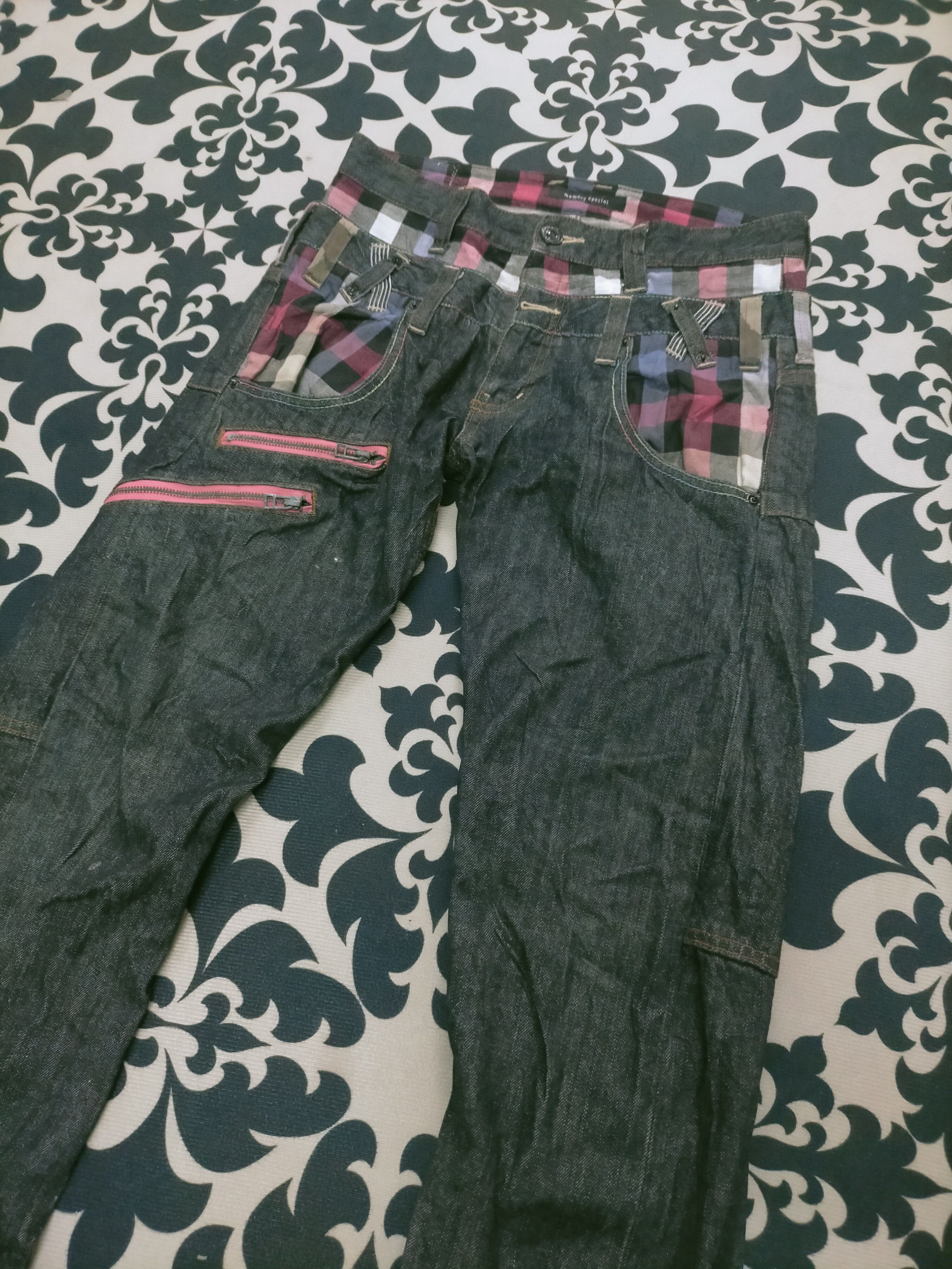 If Six Was Nine × Japanese Brand × PPFM 🔥 Vintage Double Waist Memory Special Jeans Size US 31 - 4 Thumbnail