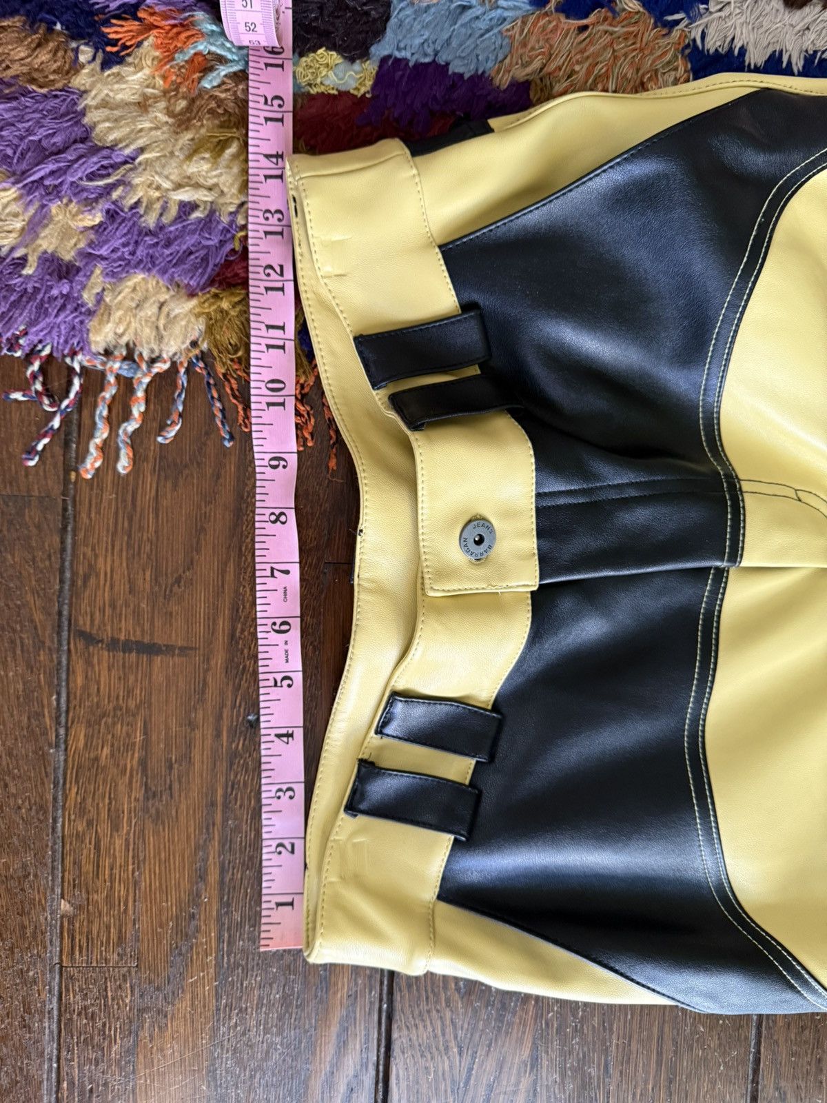 Barragan Barragan vegan leather swirl pants sz28 Size US 28 / EU 44 - 5 Thumbnail