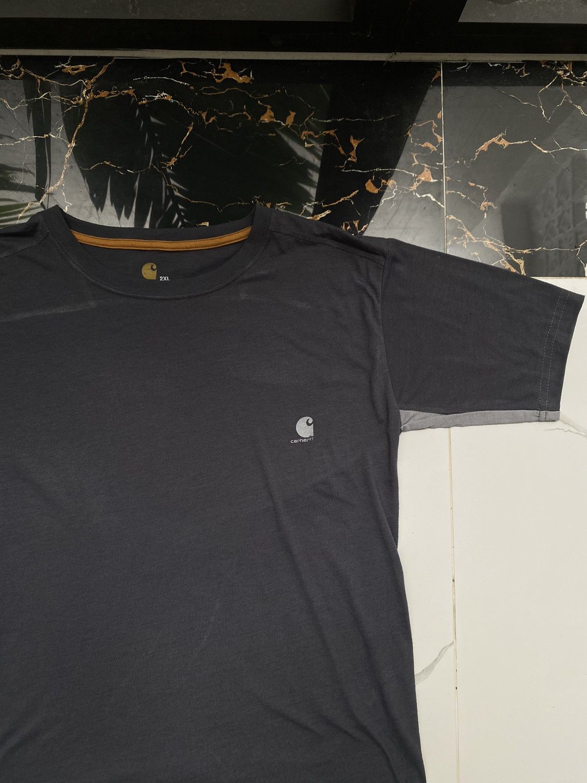 Carhartt × Vintage CARHARTT VINTAGE BASIC LOGO STREETWEAR TEE Size US XXL / EU 58 / 5 - 3 Thumbnail