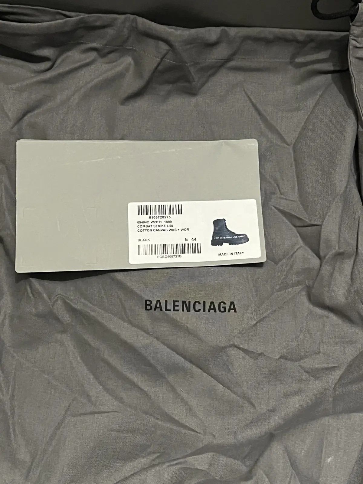 Balenciaga Balenciaga Combat Strike Boots Size US 11 / EU 44 - 7 Thumbnail