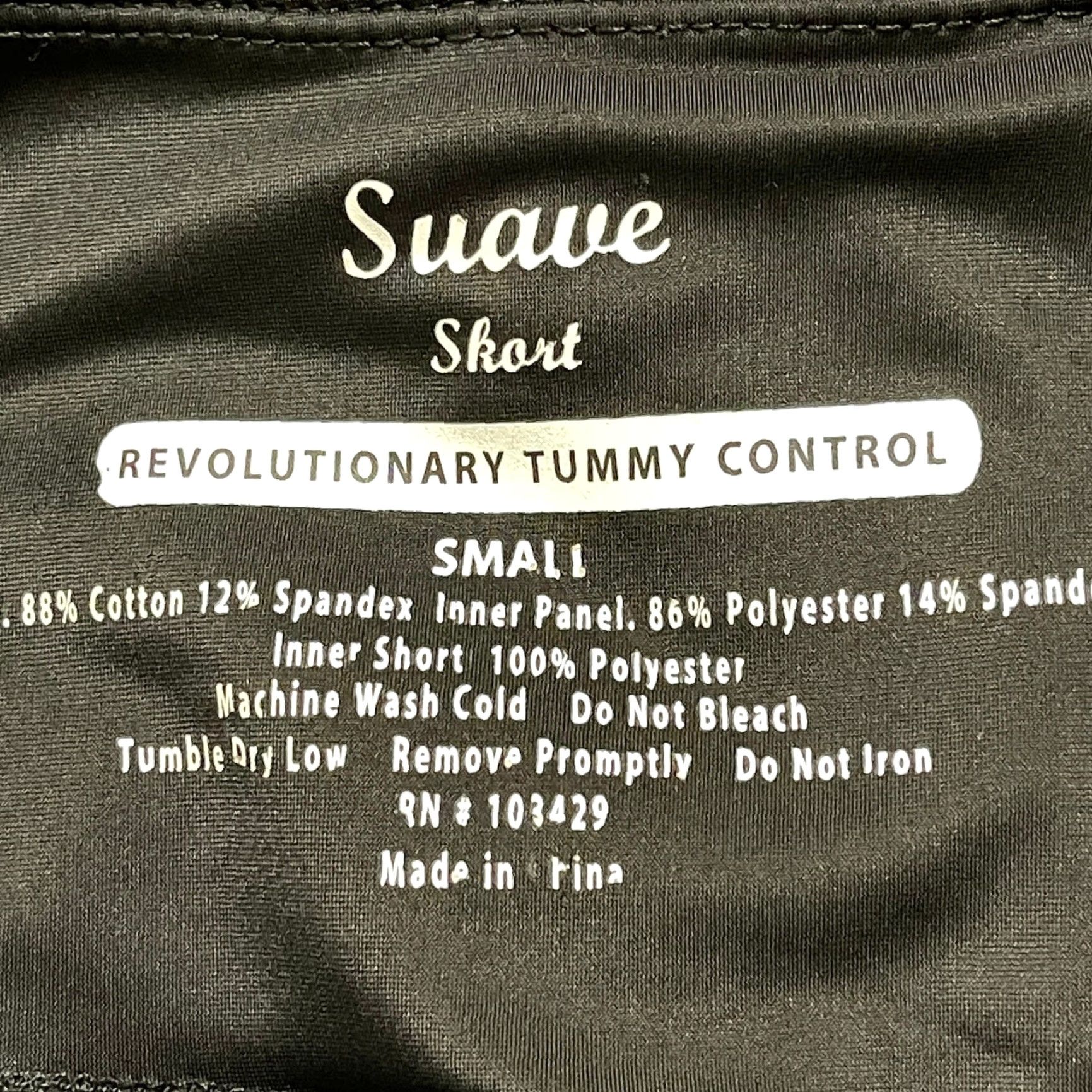 Vintage VINTAGE Suave Skirt Skort S Blue With Built Shorts Tummy Control Golf Tennis Pickleball Size 28" / US 6 / IT 42 - 3 Thumbnail