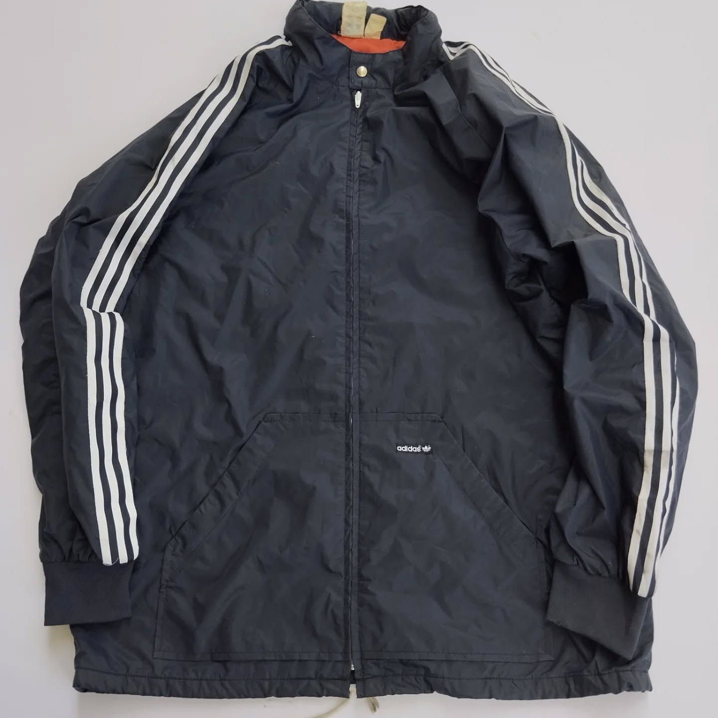 Adidas Vintage Adidas Originals France Men's Navy Blue Jacket Size US M / EU 48-50 / 2 - 2 Thumbnail