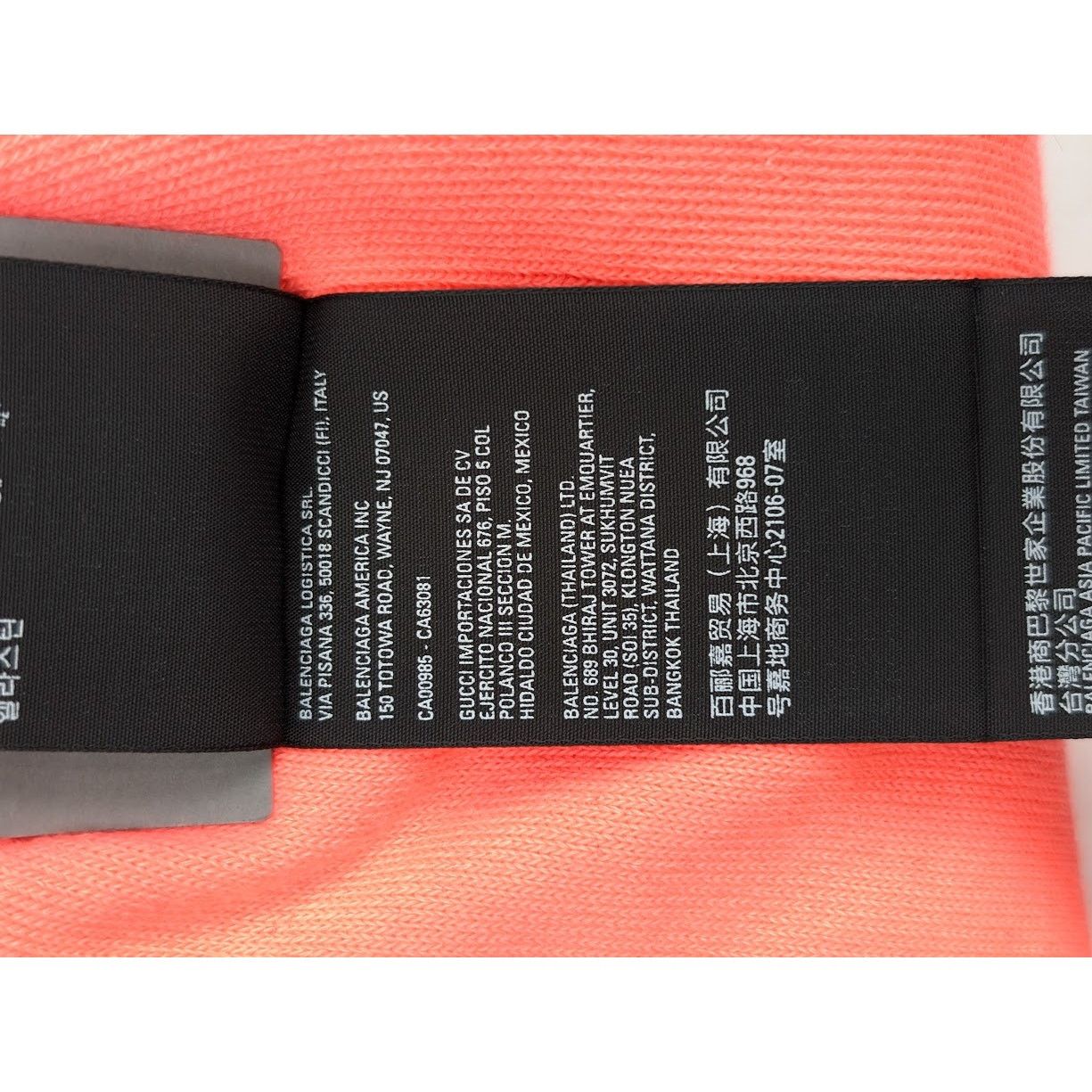Balenciaga o1rshd1 Size: S / Fluo Cotton Sport Socks in Rose/Black Size ONE SIZE - 13 Thumbnail