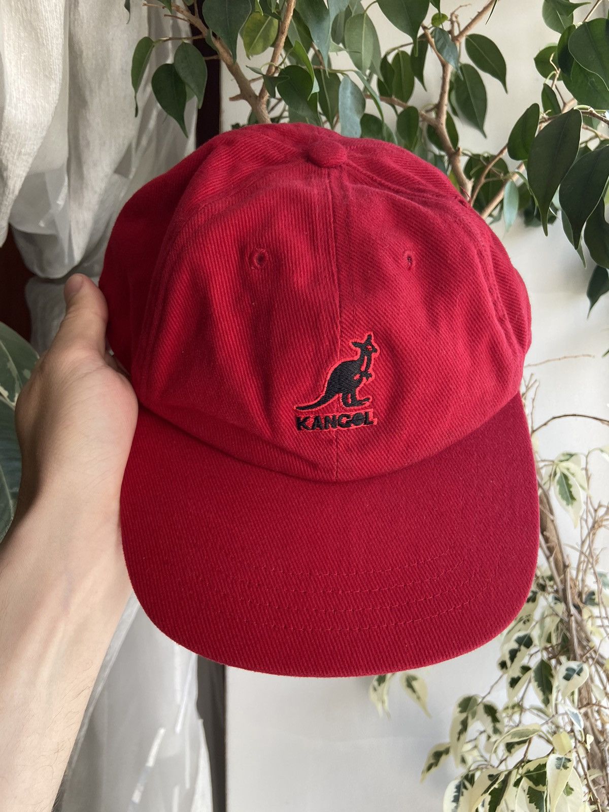 Kangol × Vintage Kangol Vintage Red Cap Kangaroo Logo Y2K Size ONE SIZE - 1 Thumbnail