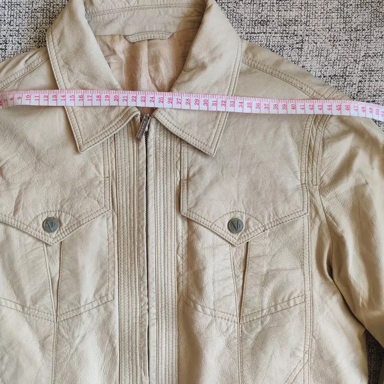 Versace Versace Delicate leather jacket with lapels Size US M / EU 48-50 / 2 - 4 Thumbnail