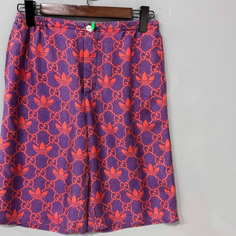 Gucci Gucci Co-branded full-printed silk short Size US 28 / EU 44 - 2 Thumbnail