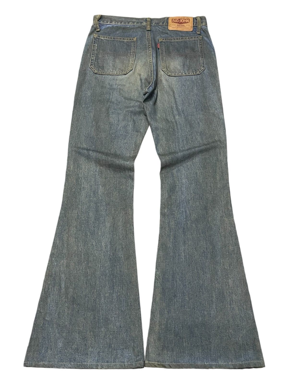 ёра × BIG JOHN flare jeans LIGHT BLUE（Big-John women's jeans）