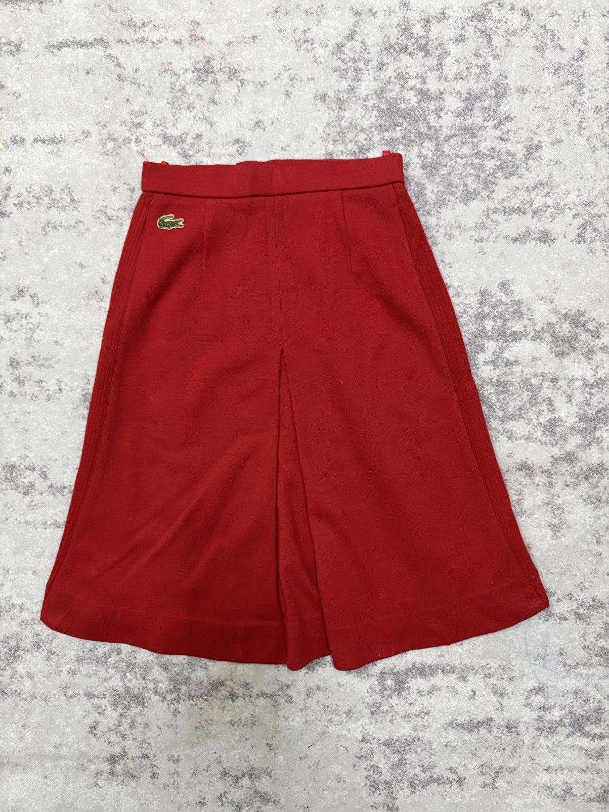 Lacoste Vintage Lacoste wide leg cullote skirt Size 22" - 3 Thumbnail
