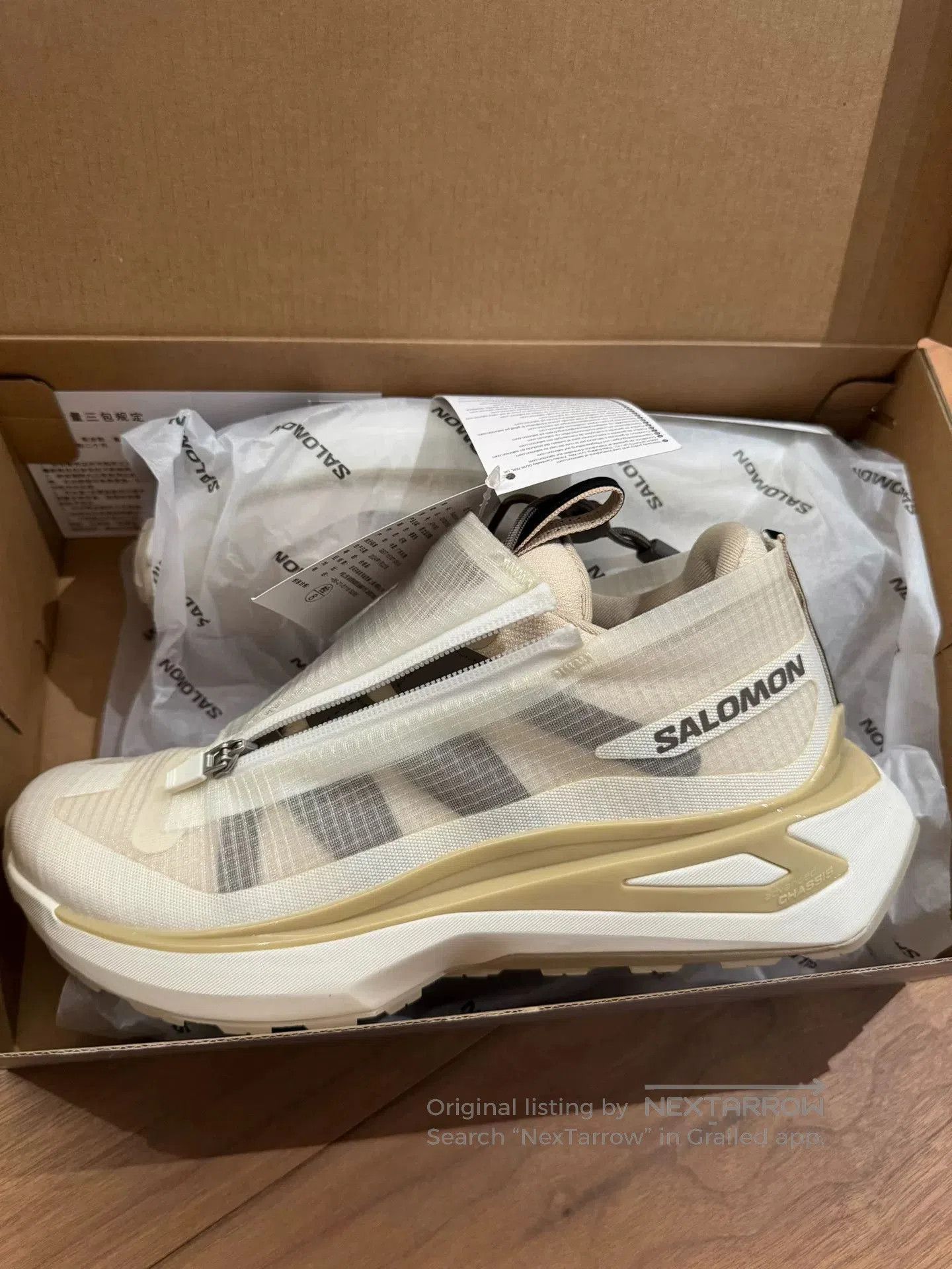 Salomon Salomon Odyssey Elmt Advanced Clear Sneakers. Size US 9 / EU 42 - 1 Thumbnail