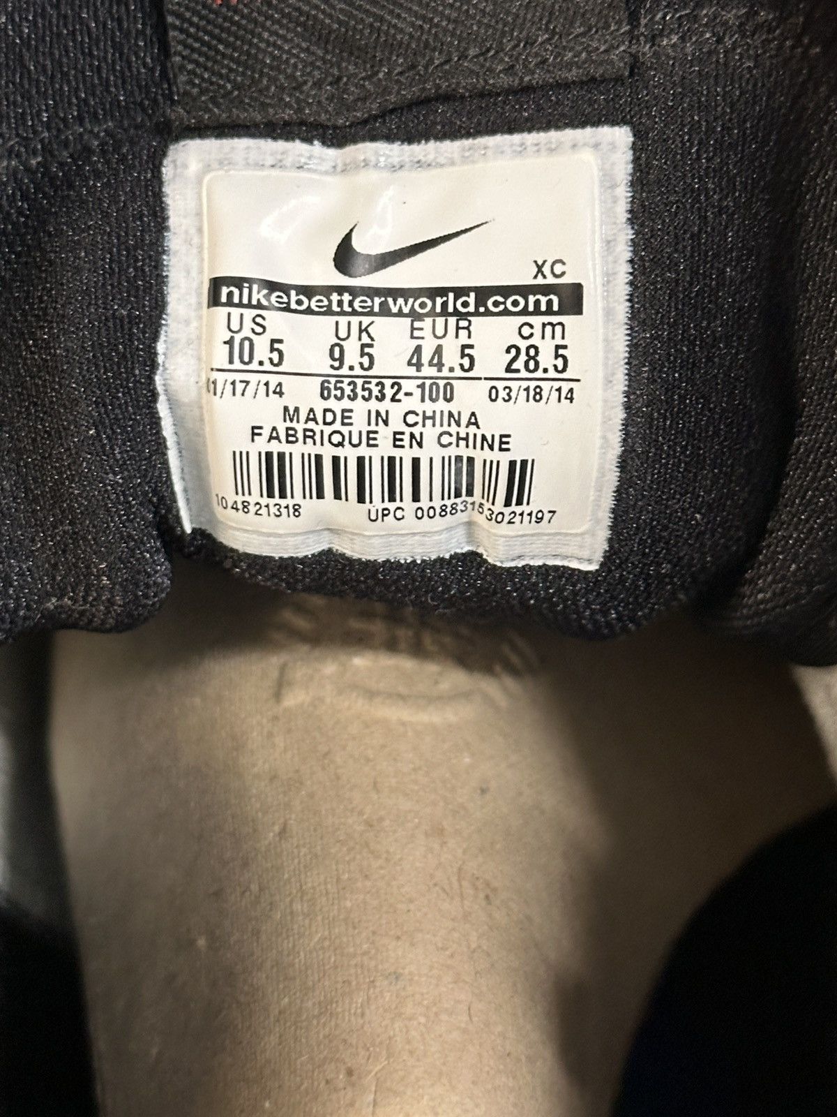 Jordan Brand Jordan Brand x Nike SB Air Jordan 1 Lance Mountain (White) Size US 10.5 / EU 43-44 - 10 Thumbnail