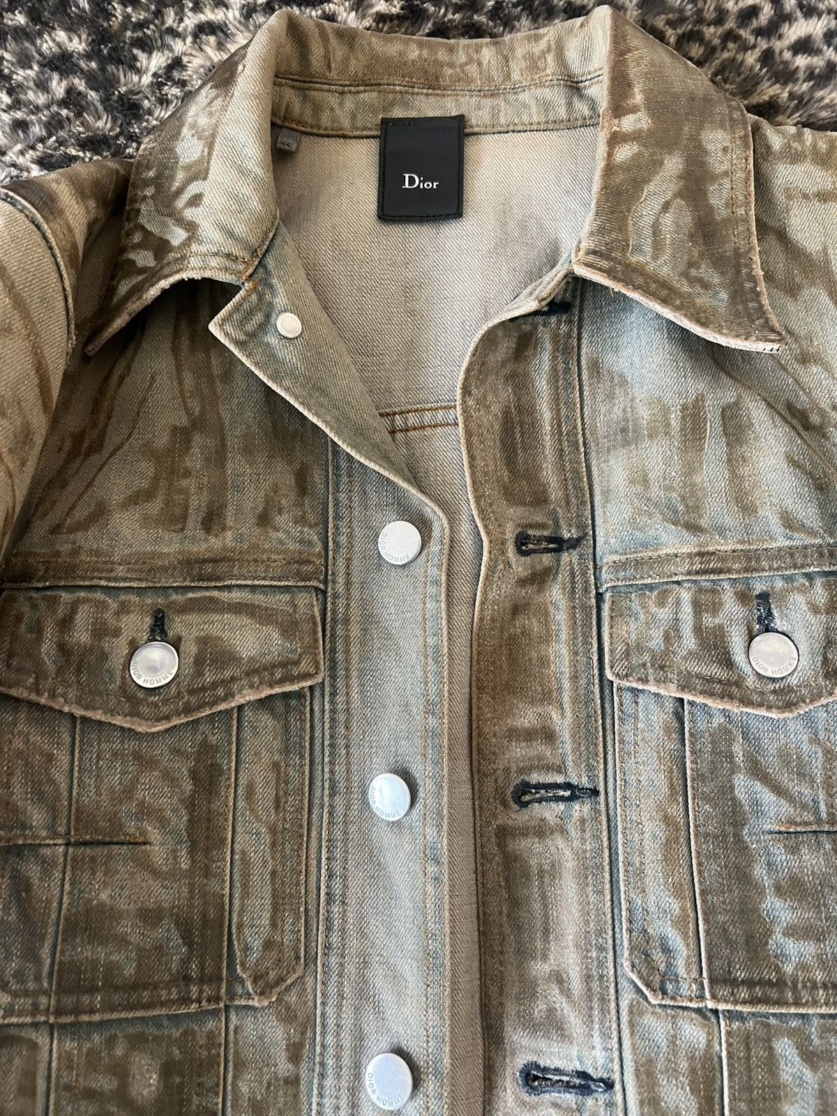 Hedi Slimane ss04 “Strip” dior homme bleu Claire Size US S / EU 44-46 / 1 - 3 Thumbnail