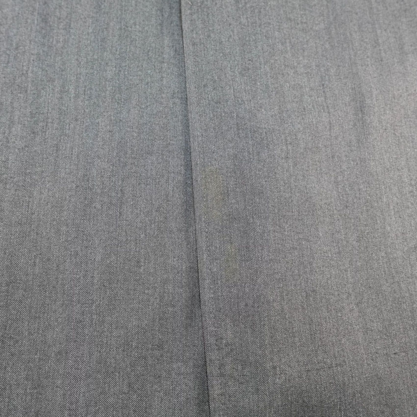Hart Schaffner Marx VINTAGE Hart Schaffner Marx Overcoat Mens 40R Gray Wool Herringbone Size US XXS / EU 40 - 2 Thumbnail