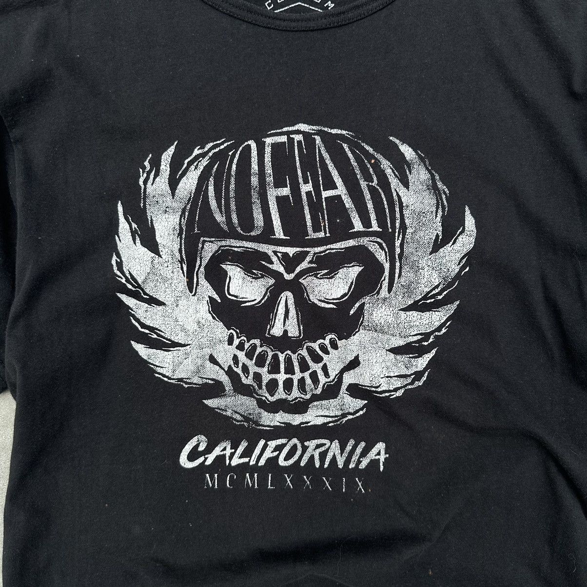No Fear × Vintage Vintage No Fear T-shirts California Moto Custom Y2K 00s Size US L / EU 52-54 / 3 - 8 Thumbnail
