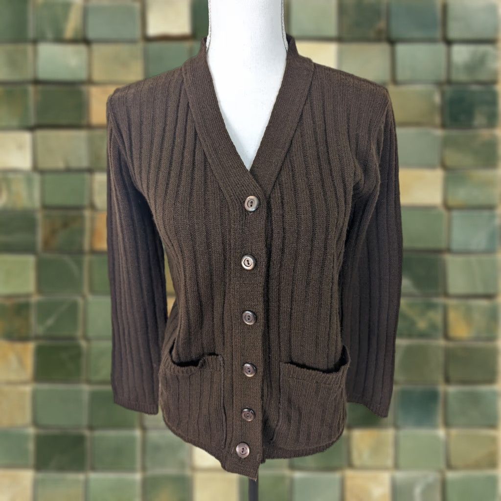 Vintage VINTAGE Cardigan Sweater Nike? Size M / US 6-8 / IT 42-44 - 1 Thumbnail