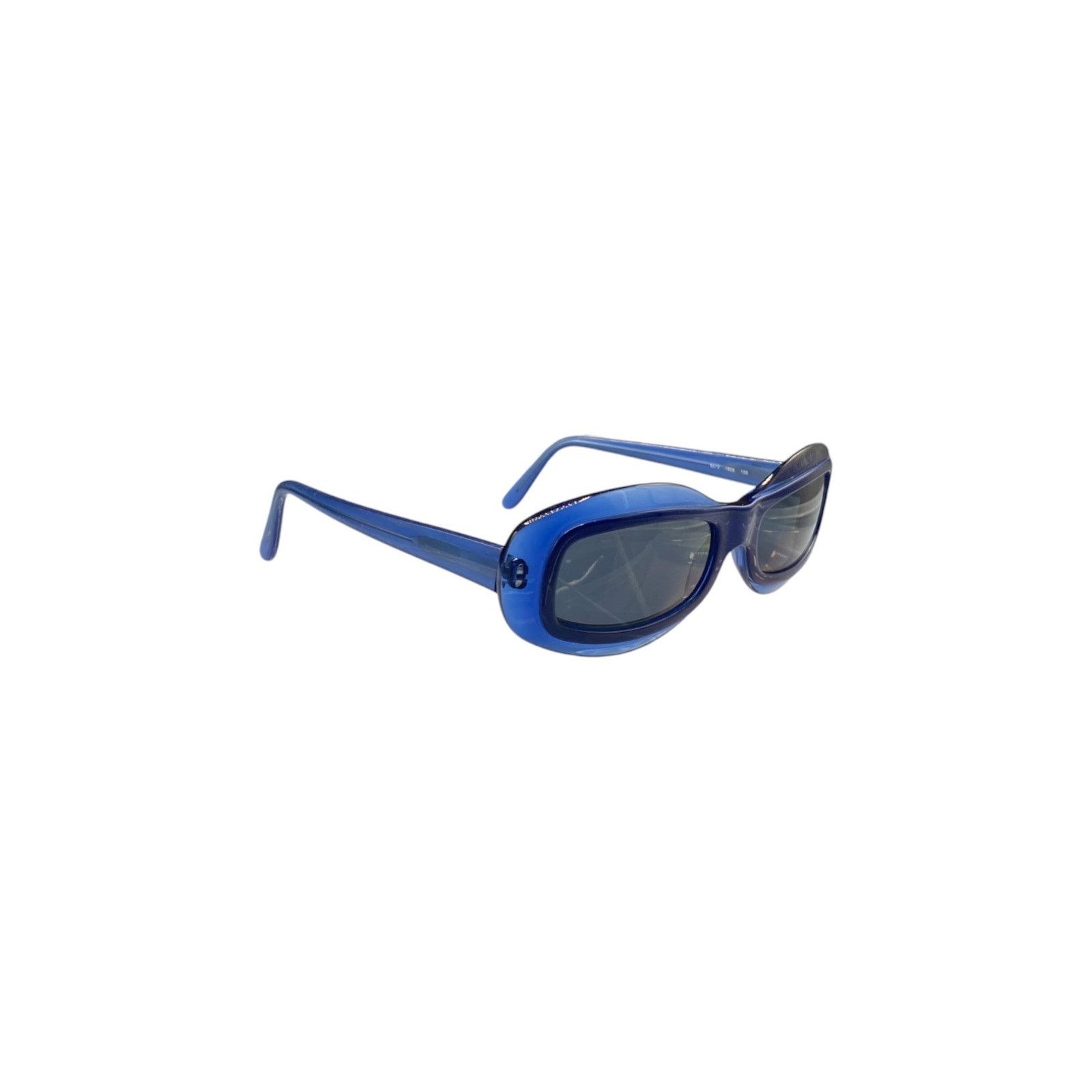 Yves Saint Laurent Blue Round Sunglasses Size ONE SIZE - 2 Thumbnail