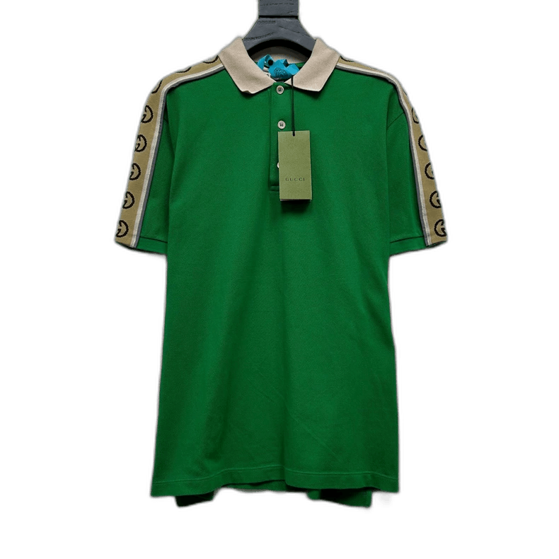 Gucci GUCCI Logo Polo Shirt Size M-2505 Size M / US 6-8 / IT 42-44 - 1 Thumbnail