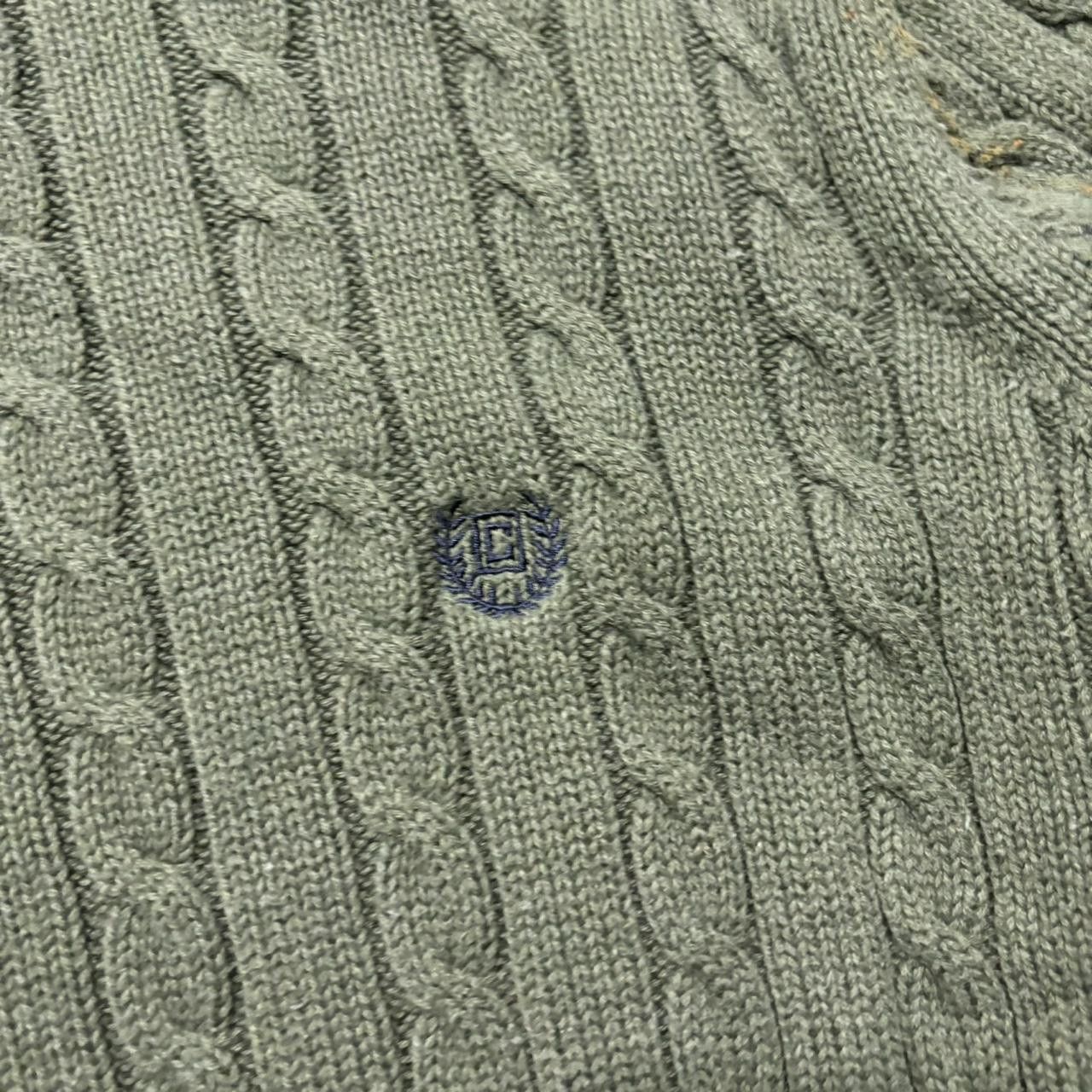 Japanese Brand × Vintage Crazy Vintage Y2K/2000s Grunge Olive Green Earth Tone Essential Sweater! Size US L / EU 52-54 / 3 - 3 Thumbnail