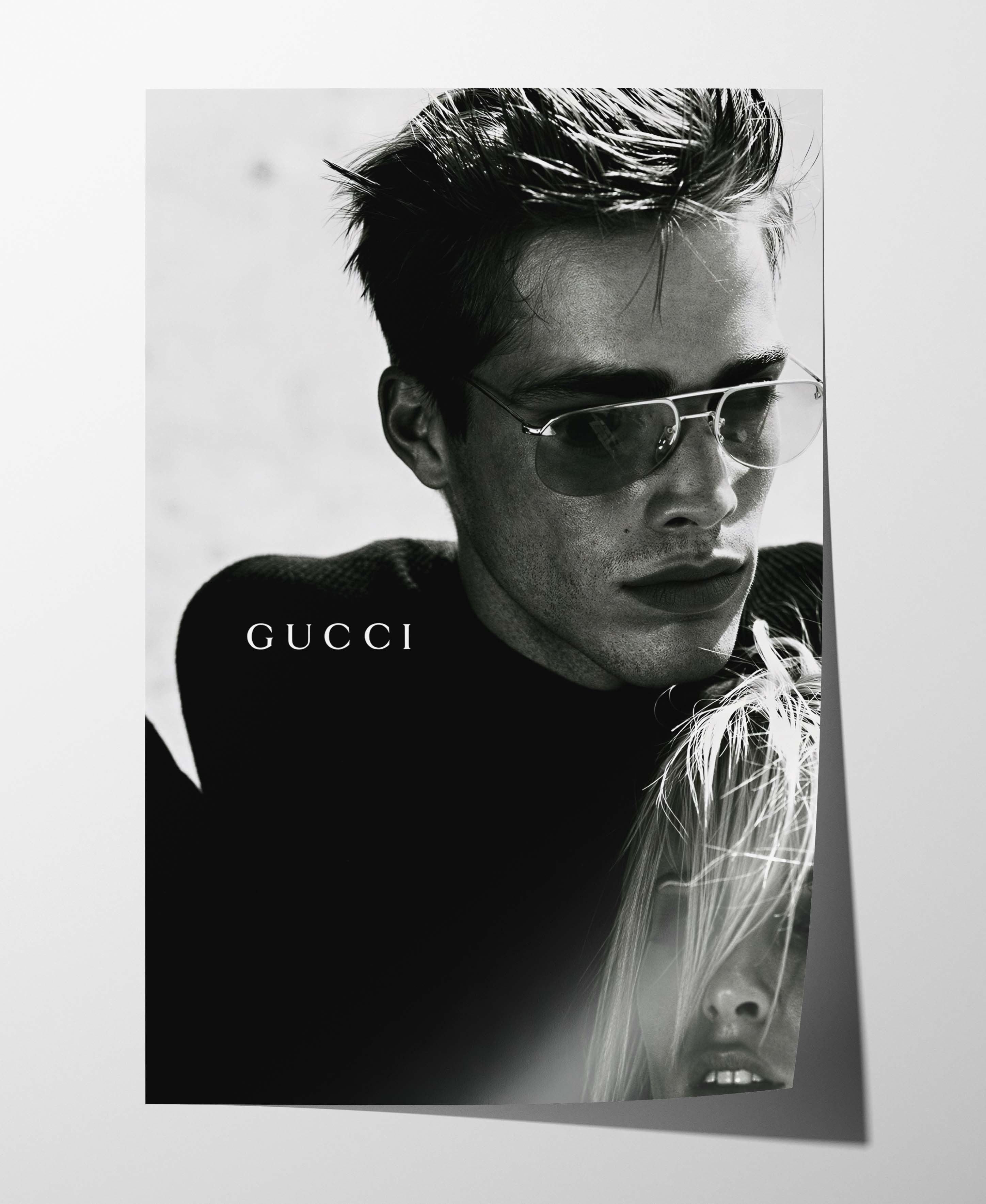 Gucci 90s Gucci Tom Ford Sunglsasses Poster Gift Vintage Logo Size ONE SIZE - 1 Thumbnail