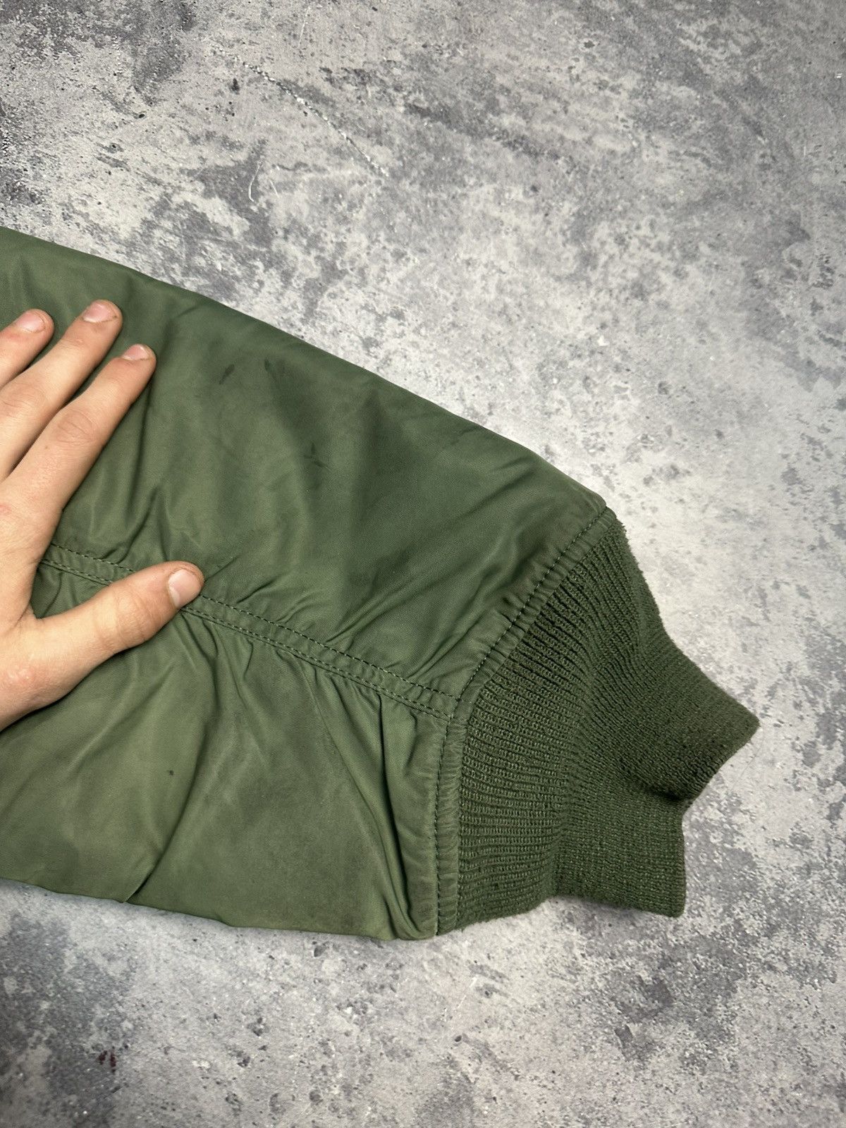 Alpha Industries BOMBER ALPHA INDUSTRIES KHAKI MILITARY M1 JACKET Size US XXL / EU 58 / 5 - 11 Thumbnail