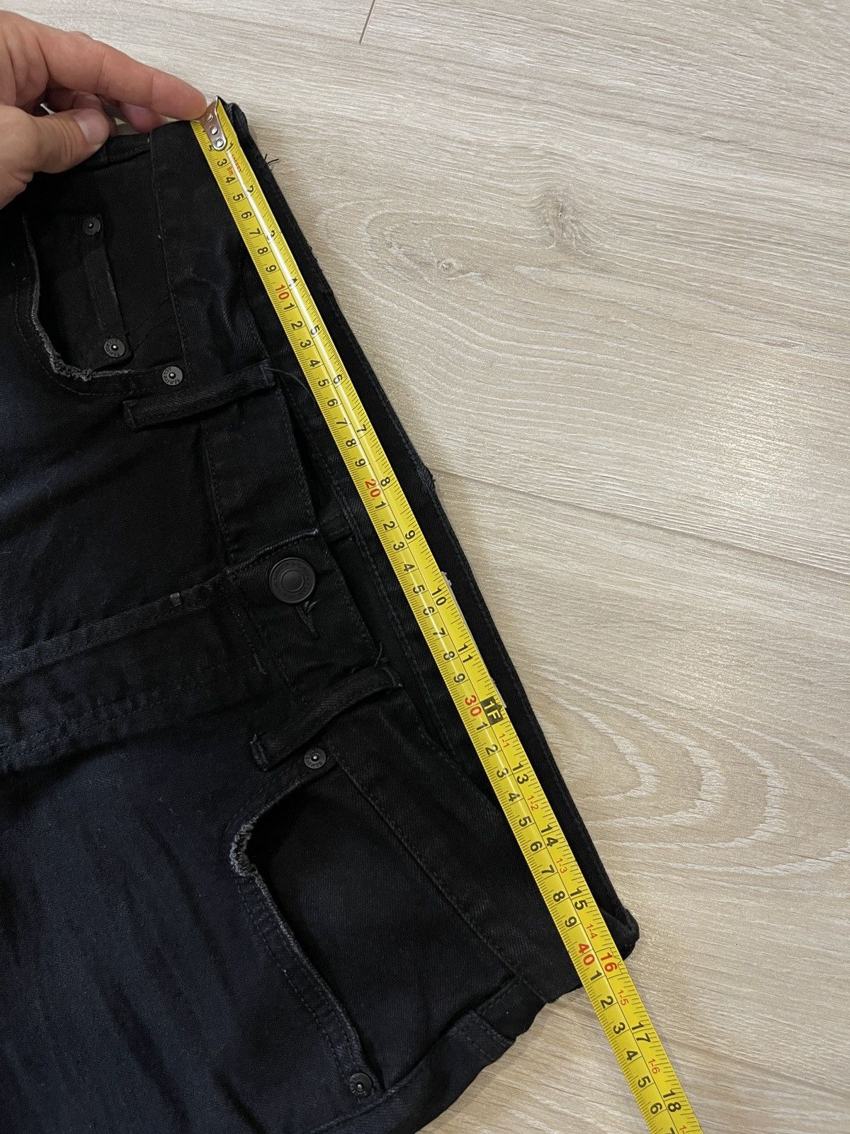 Allsaints Allsaints men’s black denim jeans 30 Size US 30 / EU 46 - 10 Thumbnail