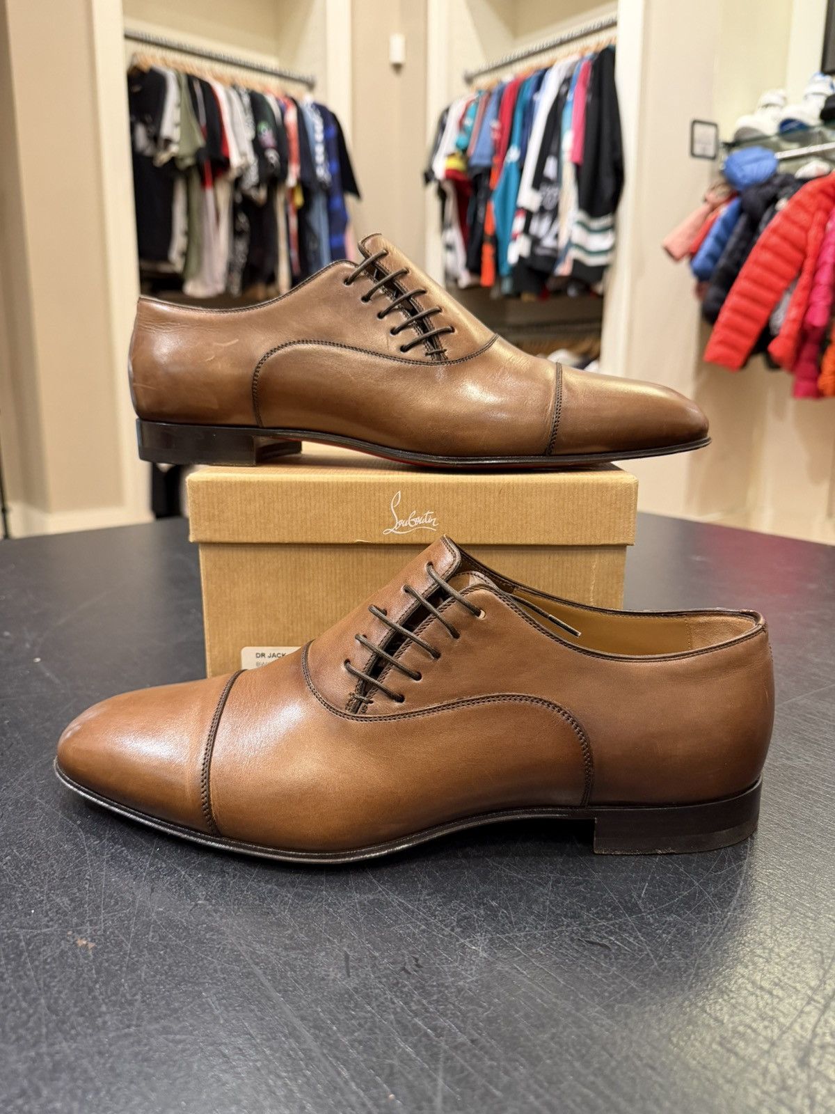 Christian Louboutin Greggo Painted Oxford Shoes