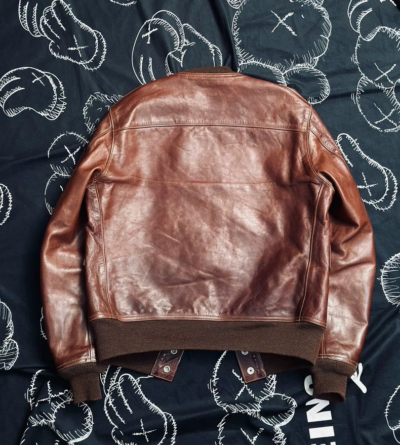 Freewheelers FREEWHEELERS37J1 Nissan Horse Leather Jacket 2503-Nextarrow Size US XXS / EU 40 - 6 Thumbnail