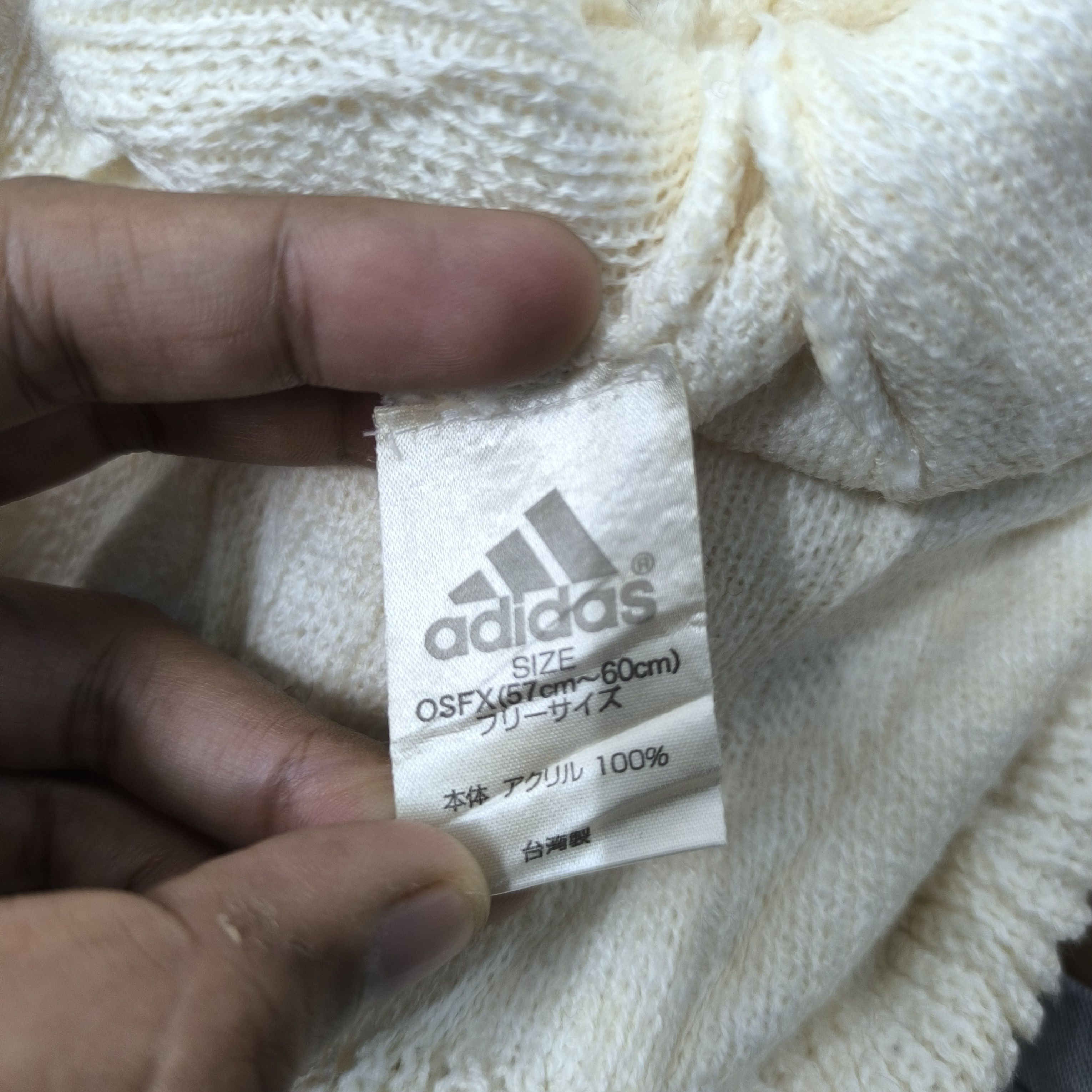 Adidas 💥 Adidas logo patch skiwear beanie hat Size ONE SIZE - 3 Thumbnail