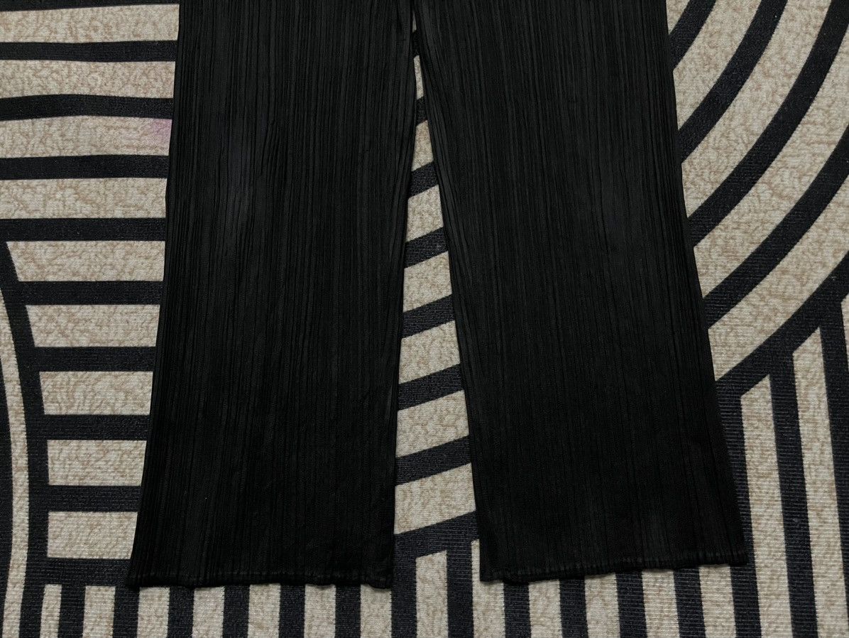 Japanese Brand × Pleats Please Issey Miyake × Vintage 90 ISSEY MIYAKE PLEATS PLEASE BLACK SIZE 1 Size US 31 - 3 Thumbnail