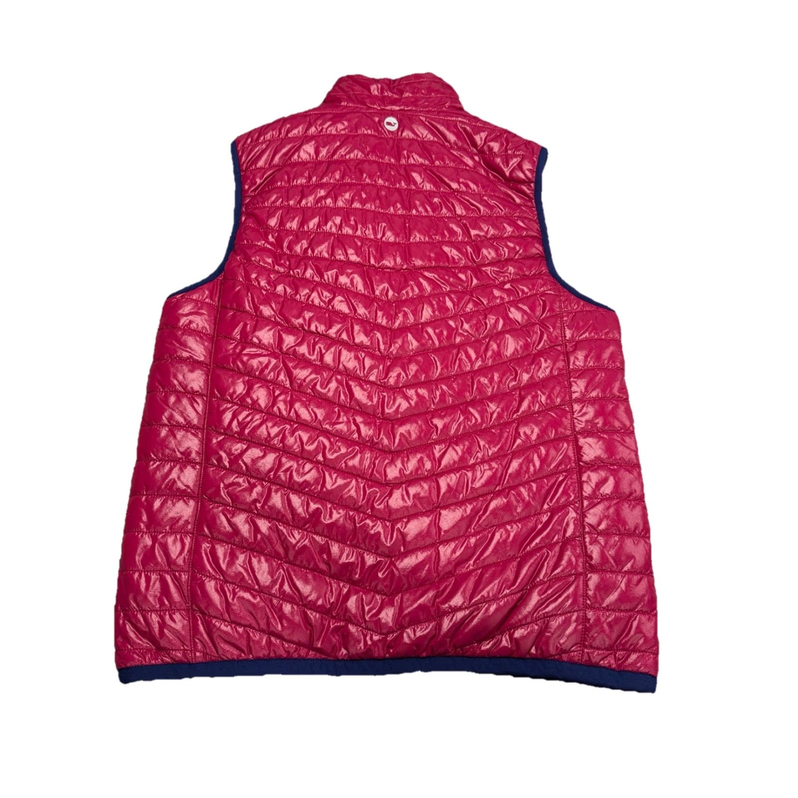 Vineyard Vines Vineyard Vines Performance Mountain Weekend Puffer Vest-Full Zip Sz XS Berry Red Size XS / US 0-2 / IT 36-38 - 6 Thumbnail
