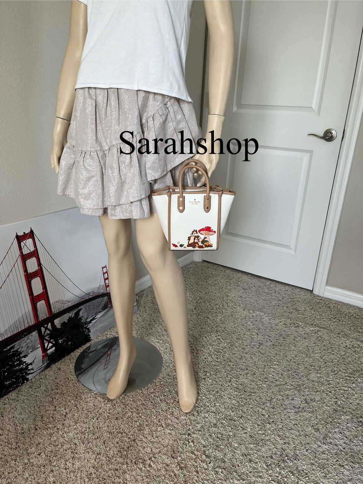Kate Spade Kate Spade Ella Disney X KSNY Chip N Dale Mini Tote Size ONE SIZE - 9 Thumbnail