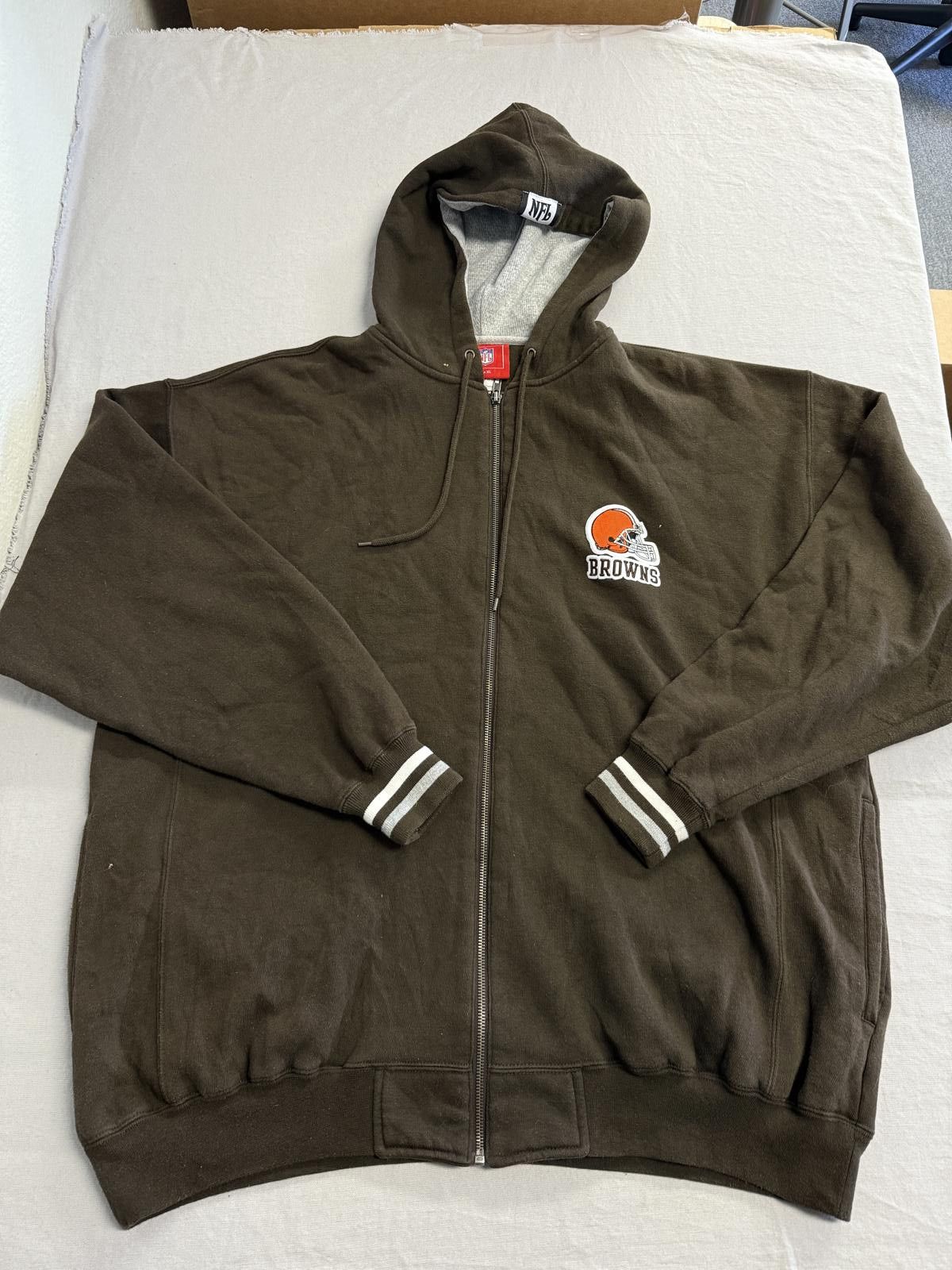 NFL Cleveland Browns Hoodie NFL Football 2 Sided Hoodie XL Size US XL / EU 56 / 4 - 1 Thumbnail