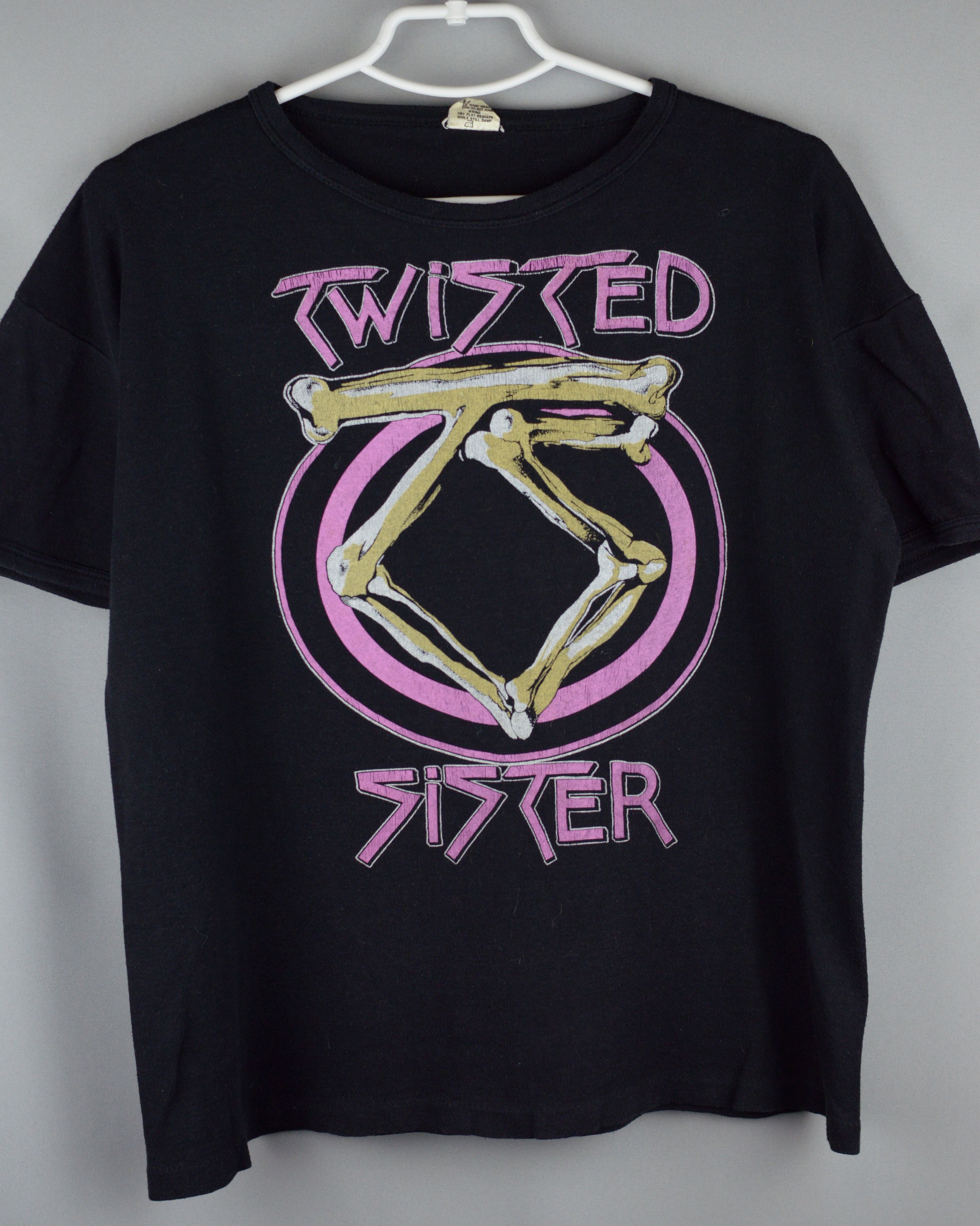 Vintage Vintage Twisted Sister Stay Hungry 1982 t shirt Size US L / EU 52-54 / 3 - 3 Thumbnail