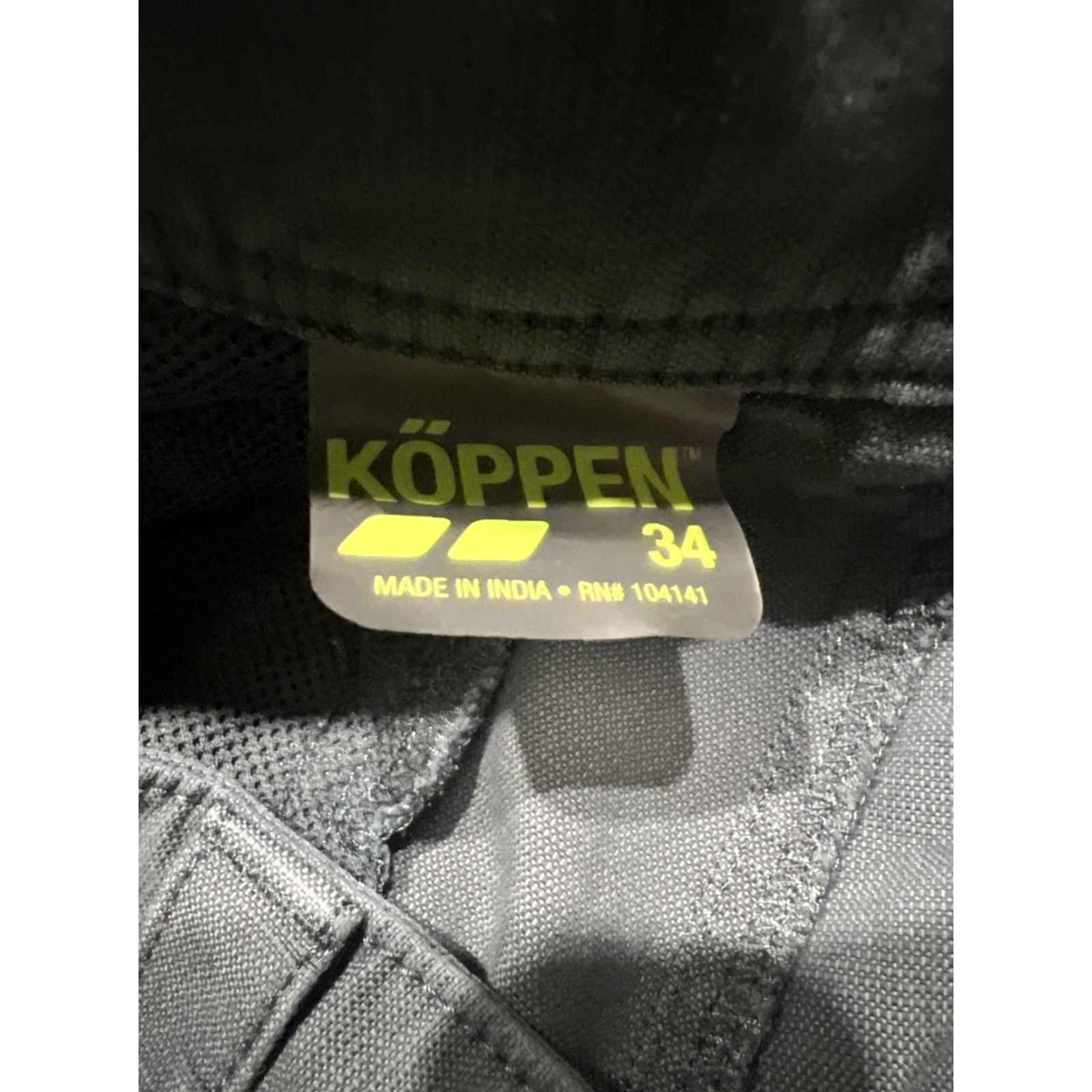 Vintage Koppen Mens Cargo Shorts Gray Cotton Blend Flat Front Pockets 34 Men's Summer Warm Weather Size US 34 / EU 50 - 4 Thumbnail