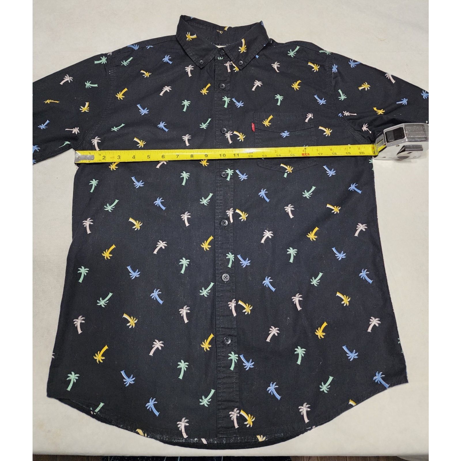 Levi's Levi's Tropical Short Sleeve Button Down Shirt Men's S Size US S / EU 44-46 / 1 - 4 Thumbnail