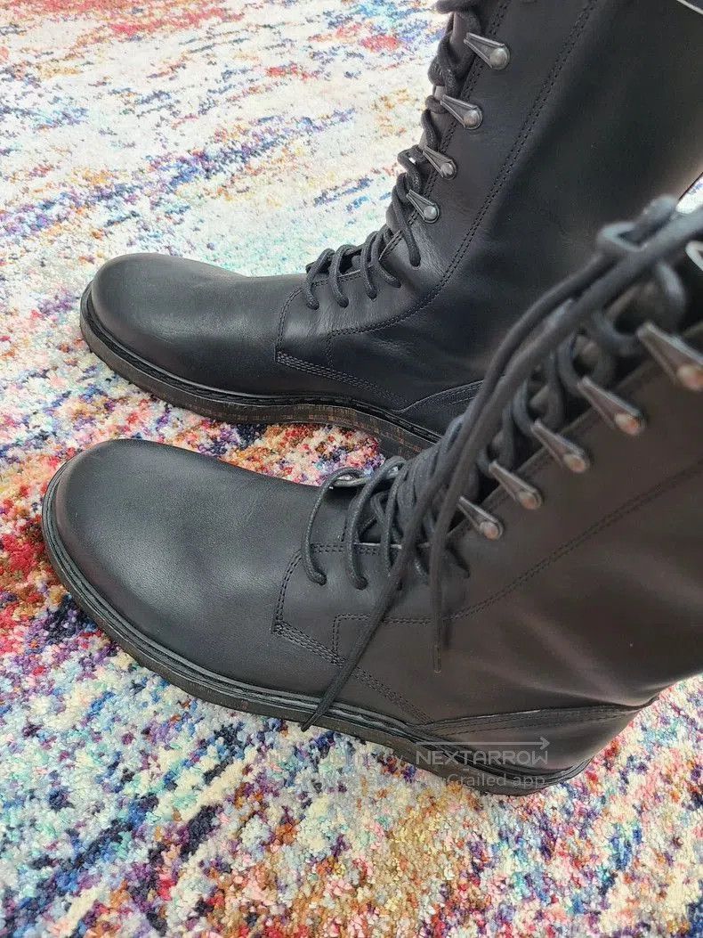 Other Ann Demeulemeester Black Military Boots. Size US 8 / IT 38 - 2 Thumbnail