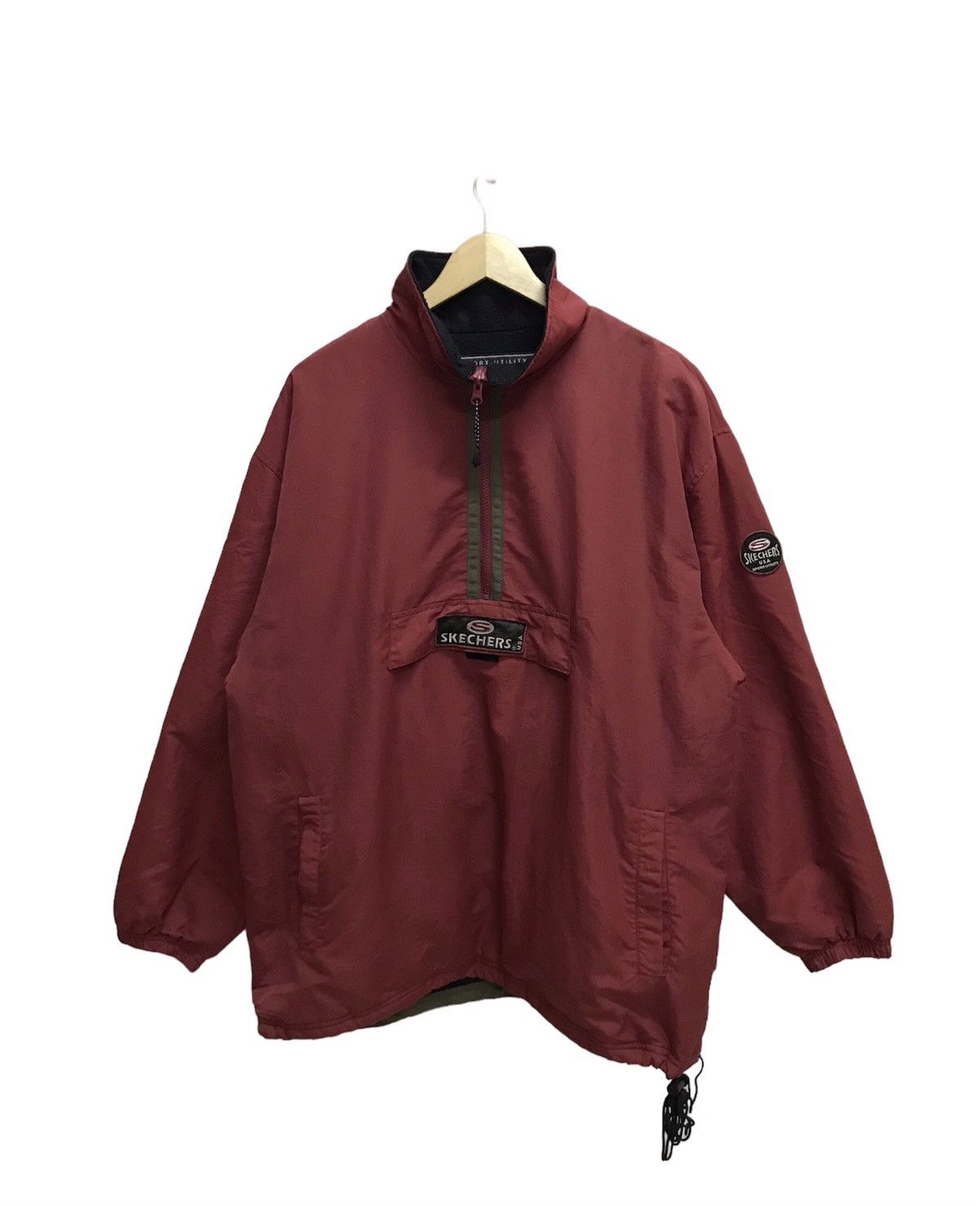SKECHERS Vintage 90s Skechers USA sport Fleece Lined Anorak Jacket Size US XXL / EU 58 / 5 - 1 Thumbnail