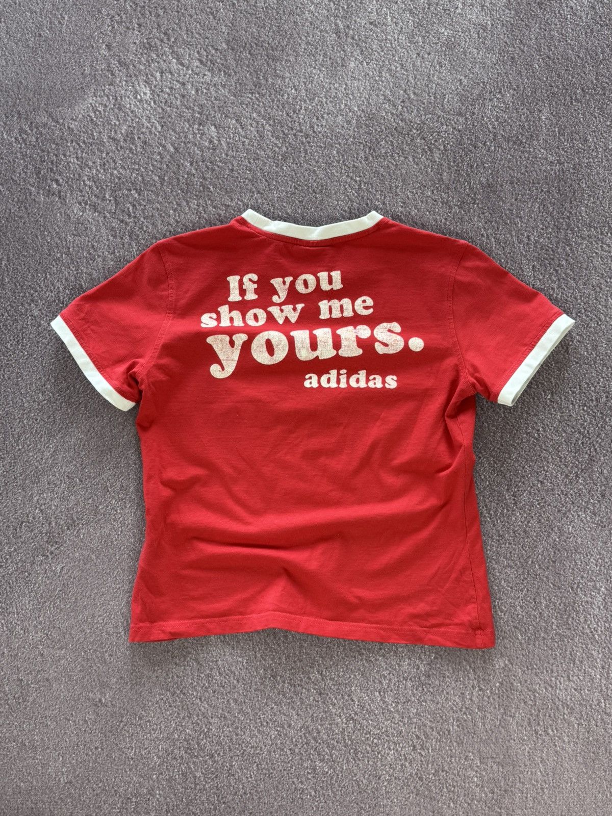Adidas Adidas 00s Y2K Glamour Archive T-Shirt Size L / US 10 / IT 46 - 2 Thumbnail