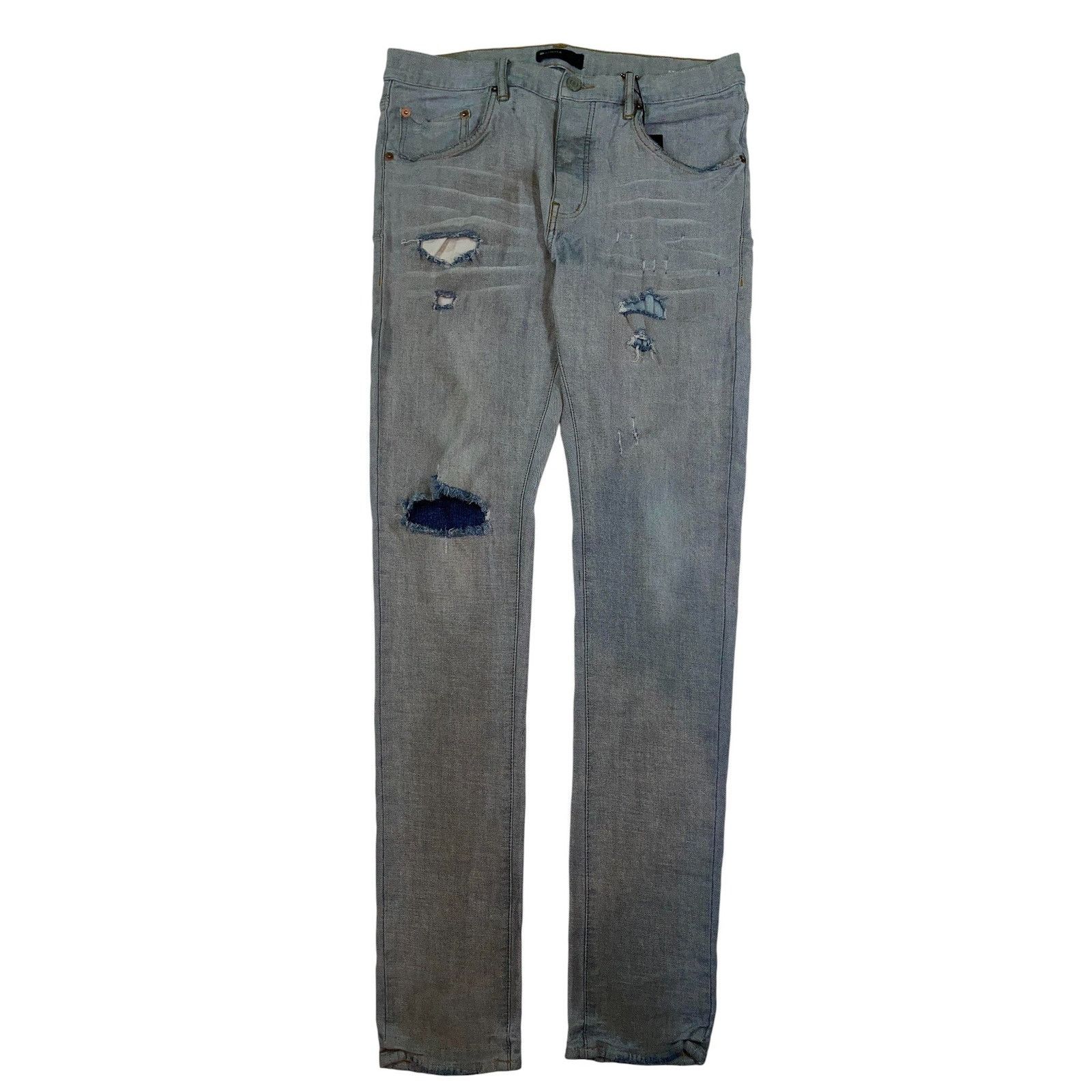 Purple Brand Purple Brand Black Jeans Size US 34 / EU 50 - 1 Thumbnail