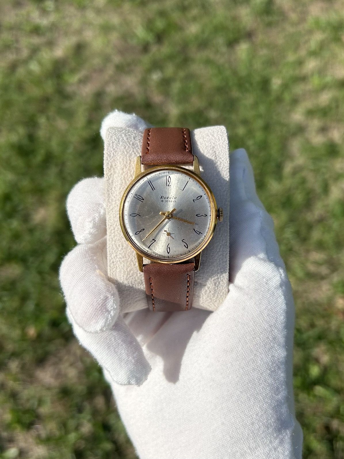 Vintage Vintage Watch Raketa USSR Soviet Mechanical 1970s Size ONE SIZE - 1 Thumbnail