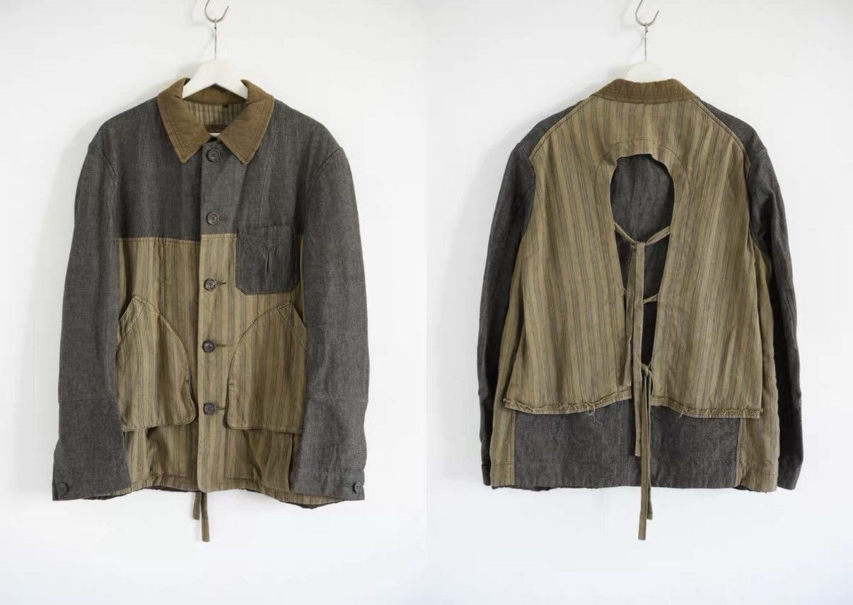 Yohji Yamamoto Ziggy Chen 22aw Illusion Reversible Jacket K4 Size US S / EU 44-46 / 1 - 3 Thumbnail