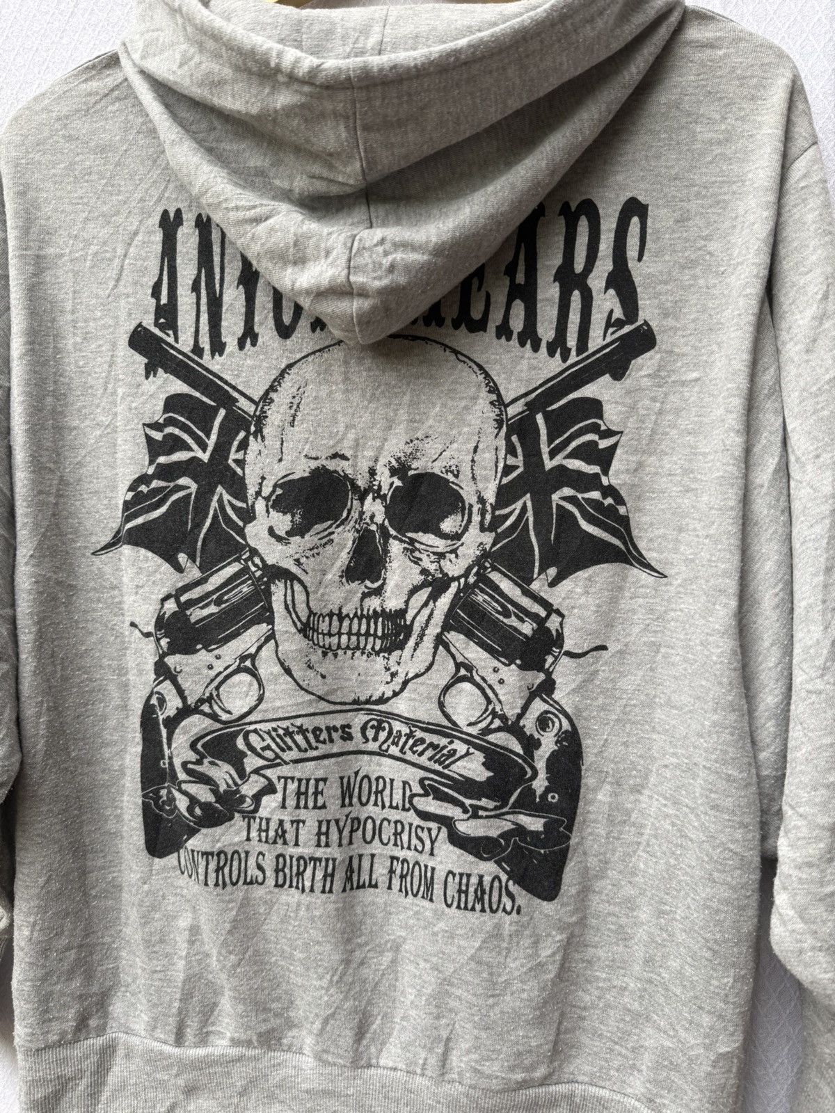 Japanese Brand Sly bomber hoodie skull ifsixwasnine lgb Size US M / EU 48-50 / 2 - 6 Thumbnail