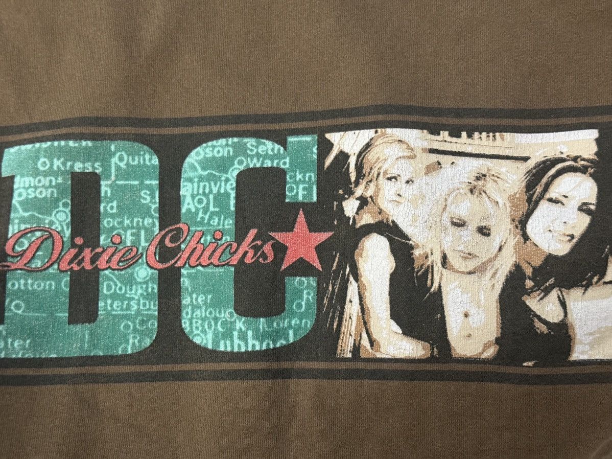 Band Tees Distressed 2000s Dixie Chicks Top of the World Tour T-Shirt Size US XL / EU 56 / 4 - 7 Thumbnail