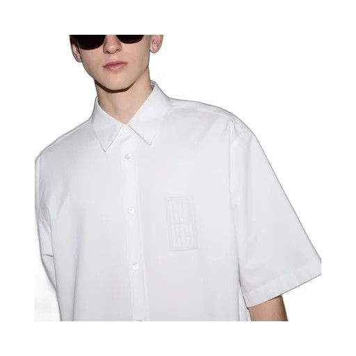 Gucci o1la5ras0426 Cotton Poplin Shirt in White Size US L / EU 52-54 / 3 - 3 Thumbnail
