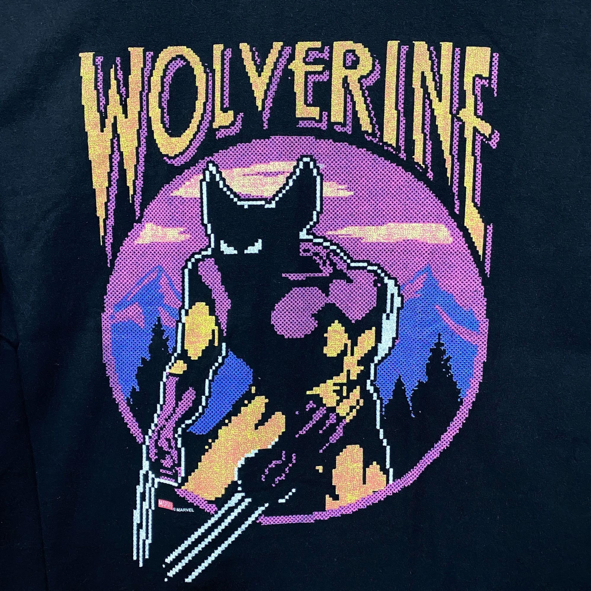 Marvel Comics Marvel Wolverine X-Men Video Game Start Screen Retro T-Shirt Size US M / EU 48-50 / 2 - 2 Thumbnail