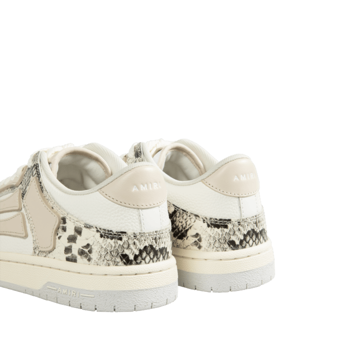 Amiri o1h1sh1124 Low Top Sneakers in Alabaster Size US 12 / EU 45 - 3 Thumbnail