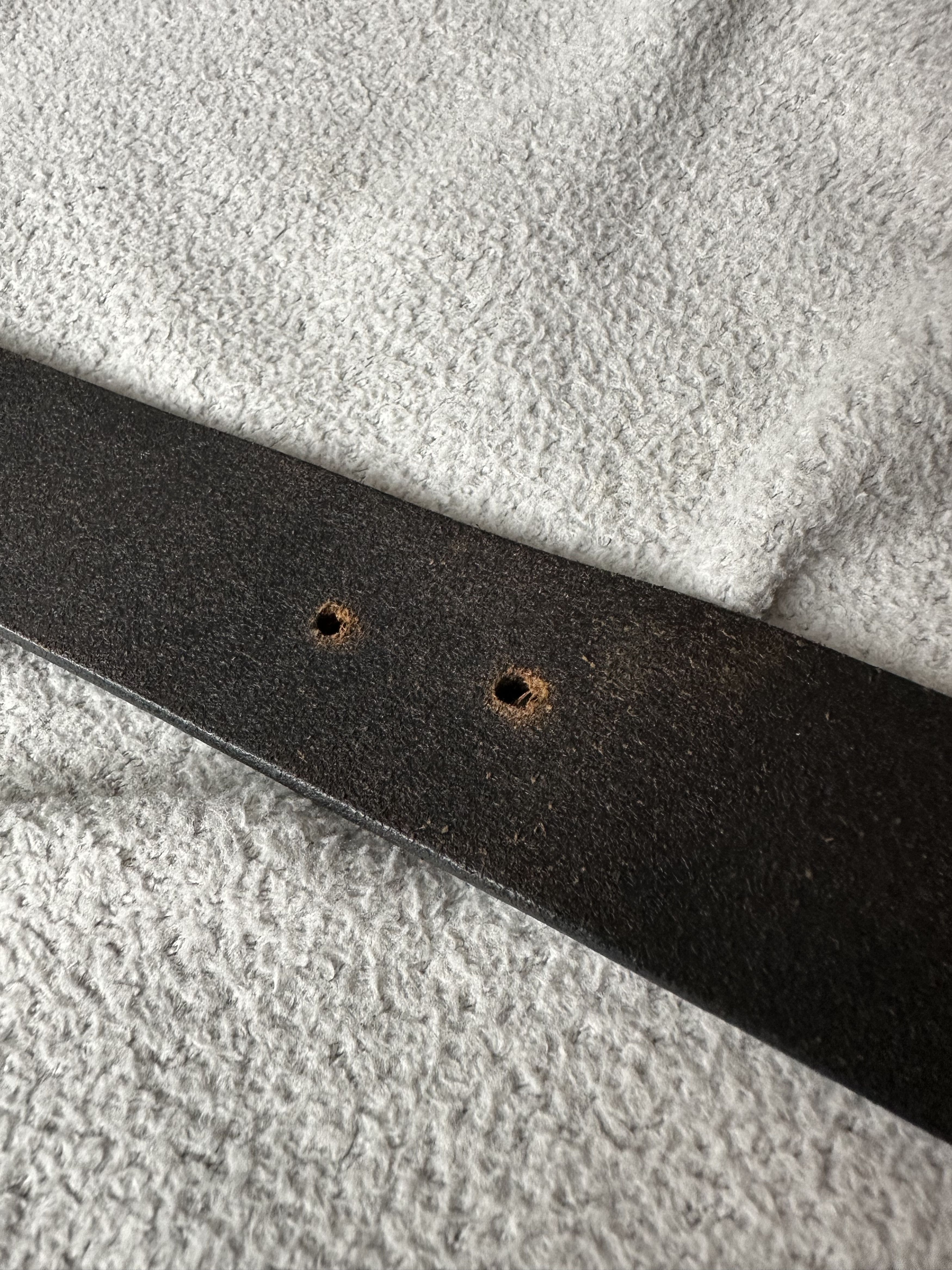 John Galliano Galliano Black Genuine Leather Pattern Belt Archive Size ONE SIZE - 8 Thumbnail