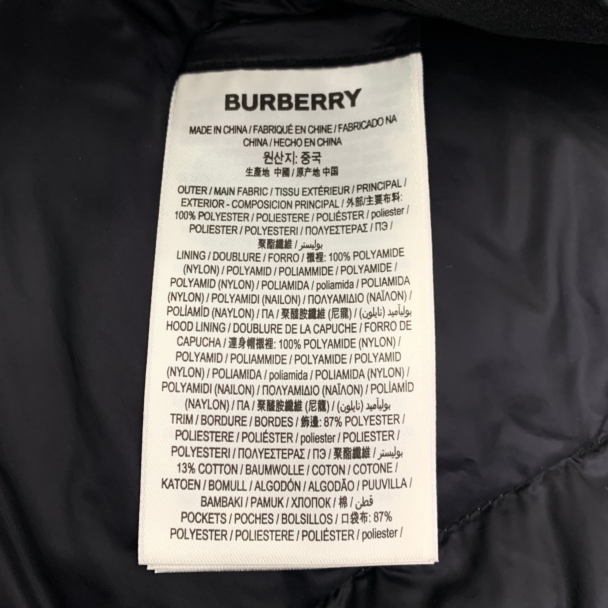 Burberry Burberry Mens Beige Classic Check Puffer Jacket With Detacha Size L / US 10 / IT 46 - 4 Thumbnail