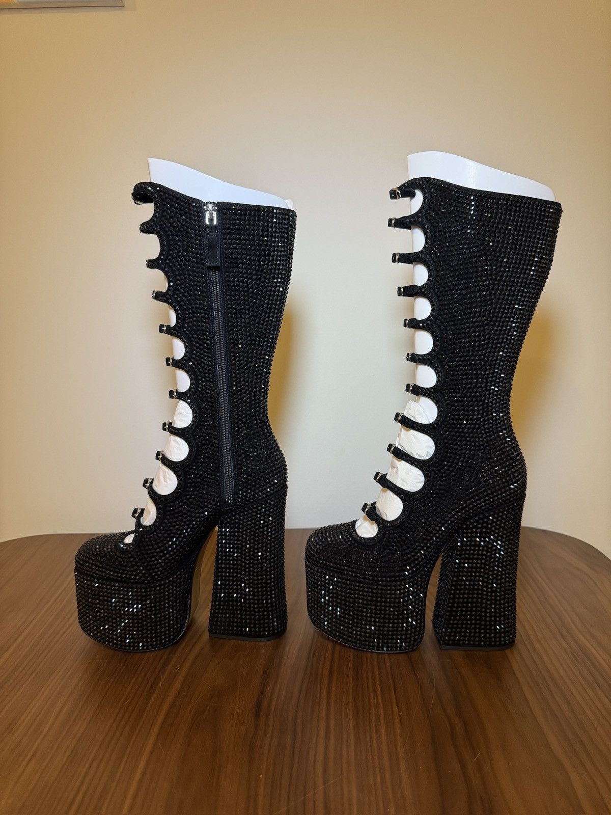 Marc Jacobs Marc Jacob’s Rhinestone Kiki Boots Women’s EU 6/US 6 Size US 6 / IT 36 - 11 Thumbnail