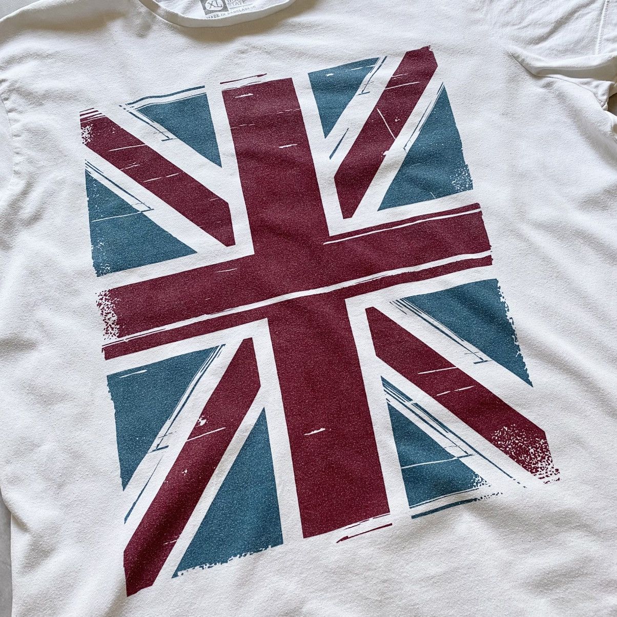 Hysteric Glamour Y2K British Britain Flag Hysteric Glamour Vibe T Shirt Tee Size US XL / EU 56 / 4 - 2 Thumbnail